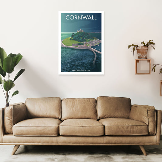 Cornwall St Micheal's Mount Kunstdruck