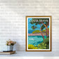 Costa Brava Reise Kunstdruck