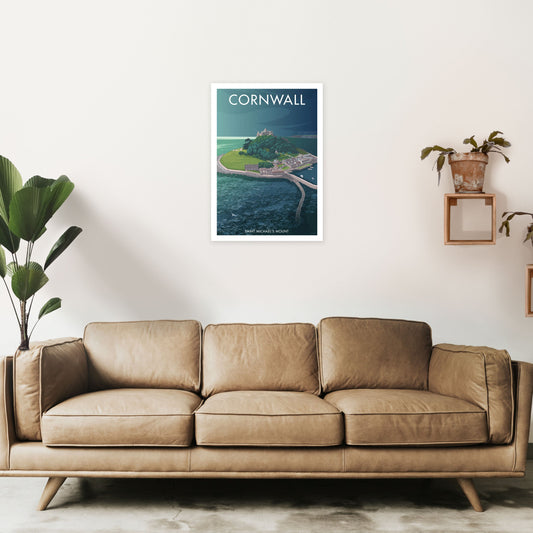 Cornwall St Micheal's Mount Kunstdruck