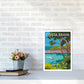 Costa Brava Reise Kunstdruck