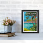 Costa Brava Reise Kunstdruck