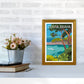 Costa Brava Reise Kunstdruck