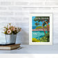 Costa Brava Reise Kunstdruck