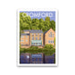 Cromford Derbyshire Reise Kunst Druck