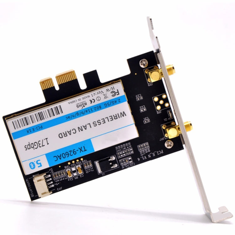 Frendorf | TX-9260AC Wireless-AC Dual Band 802.11ac 1730Mbps Desktop PCI-e WiFi Adapter + Bluetooth 5.0 WLAN-Netzwerkkarte für Intel 9260ac