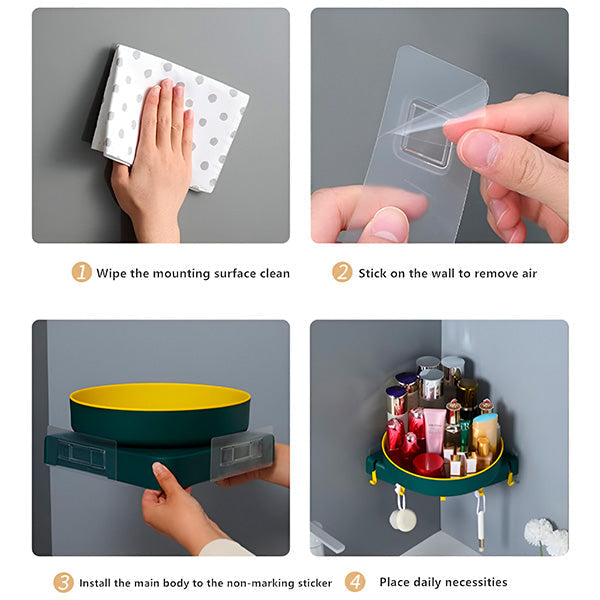 Frendorf | 360 ° Rund Organizer mit Wandhalterung