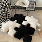 Schwarz-Weiße Kissen Set