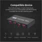 Frendorf | 2x4 USB Schalter 2 Port PCs Teilen 4 Geräte für Drucker Tastatur Maus Monitor