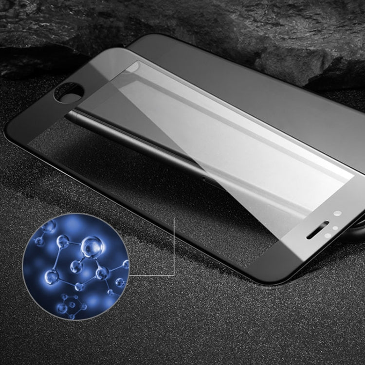 Frendorf | 10 Stück mocolo 0,33 mm 9H 2,5D Seidenmuster gehärtetes Glasfilm für iPhone 8 Plus / 7 Plus