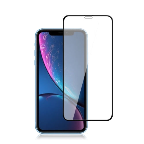 Frendorf | Für iPhone XR 10 Stück mocolo 0,33 mm 9H 2,5D Seiden-Druck gehärtetes Glas-Film