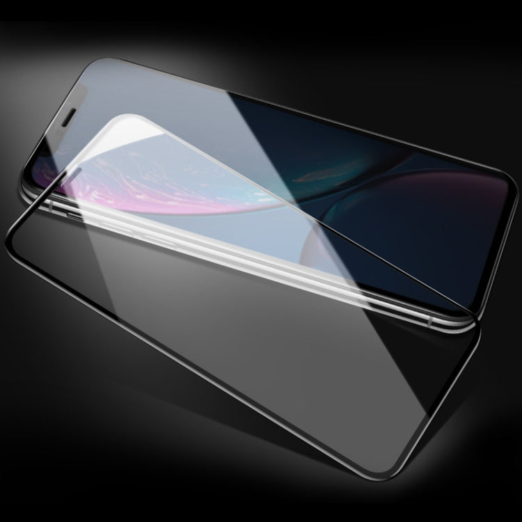Frendorf | Für iPhone XR 10 Stück mocolo 0,33 mm 9H 2,5D Seiden-Druck gehärtetes Glas-Film