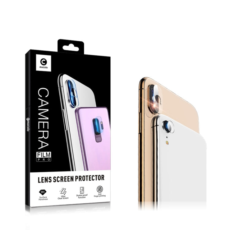 Frendorf | Für iPhone XR 2pcs mocolo 0,15 mm 9H 2,5D Rundkante Rückkamera Linse Gehärtetes Glas Folie