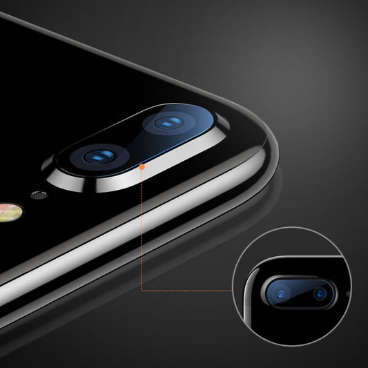 Frendorf | 2 PCS mocolo 0.15mm 9H 2.5D Rundkante Rückkamera Linse Hartglasfolie für iPhone 8 / 7