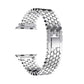 Frendorf | Für Apple Watch Series 7 41mm / 6 & SE & 5 & 4 40mm / 3 & 2 & 1 38mm Honigwaben Edelstahlarmband (silber)