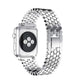 Frendorf | Für Apple Watch Series 7 41mm / 6 & SE & 5 & 4 40mm / 3 & 2 & 1 38mm Honigwaben Edelstahlarmband (silber)