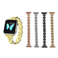 Frendorf | Für Apple Watch Series 7 41mm / 6 & SE & 5 & 4 40mm / 3 & 2 & 1 38mm Diamant Edelstahl Uhrenband (Silber)