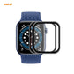 Frendorf | Für Apple Watch 6/5/4/SE 40mm 2 Stück ENKAY Hat-Prince 0.2mm 9H Oberflächenhärte 3D Explosion-sicher Aluminiumlegierungsrand Vollbild gehärtetes Glas Schutzfilm