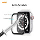 Frendorf | Für Apple Watch 6/5/4/SE 44mm 5PCS ENKAY Hat-Prince 0,2mm 9H Oberflächenhärte 3D Explosionsschutz Aluminiumlegierungsrand Vollbild gehärtetes Glas Bildschirmfolie