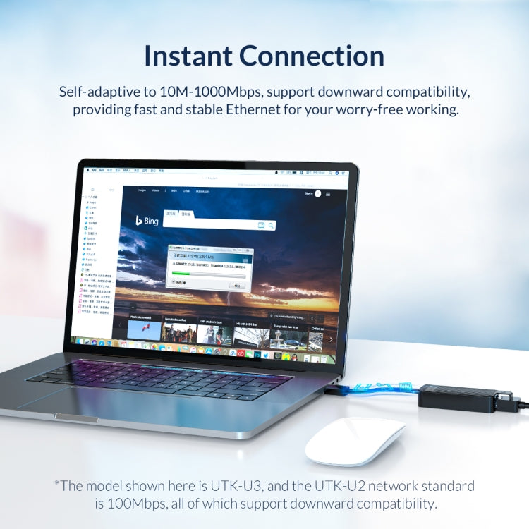 Frendorf | ORICO UTK-U3-BK USB zu Ethernet Adapter ���1000 mbit���