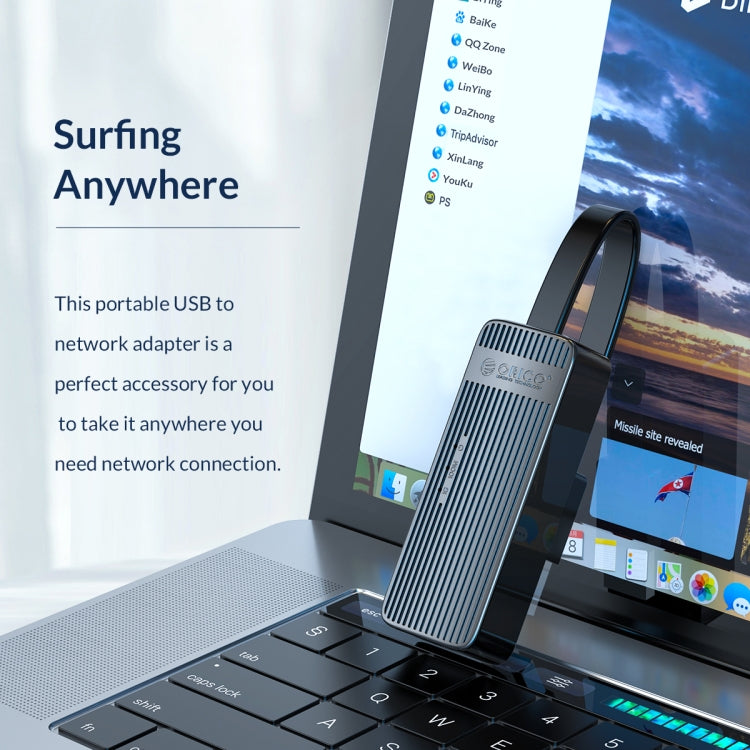 Frendorf | ORICO UTK-U3-BK USB zu Ethernet Adapter ���1000 mbit���