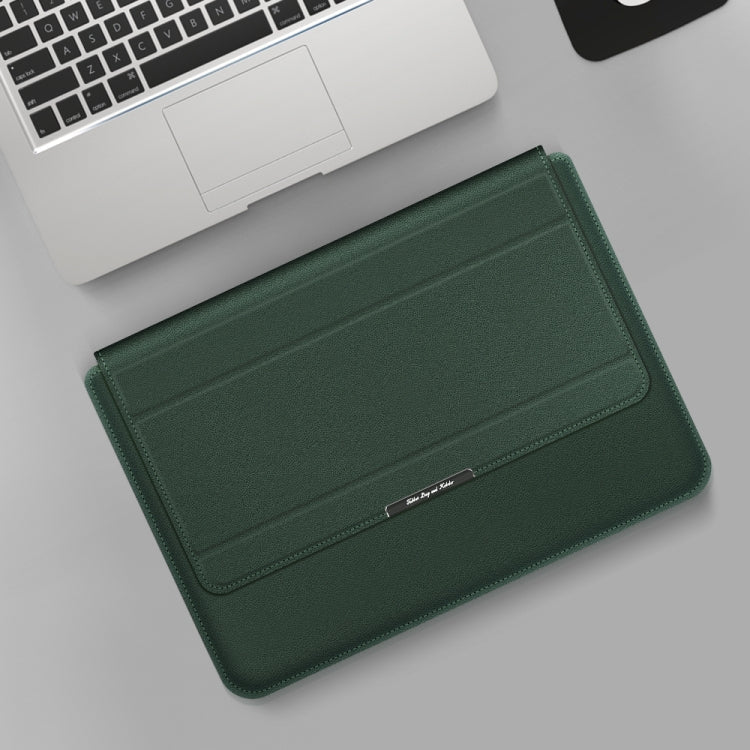 Frendorf | 4 in 1 Universal Laptop Halter PU Wasserdicht Schutz Handgelenk Laptop Tasche, Größe:11/12 Zoll(Rot)