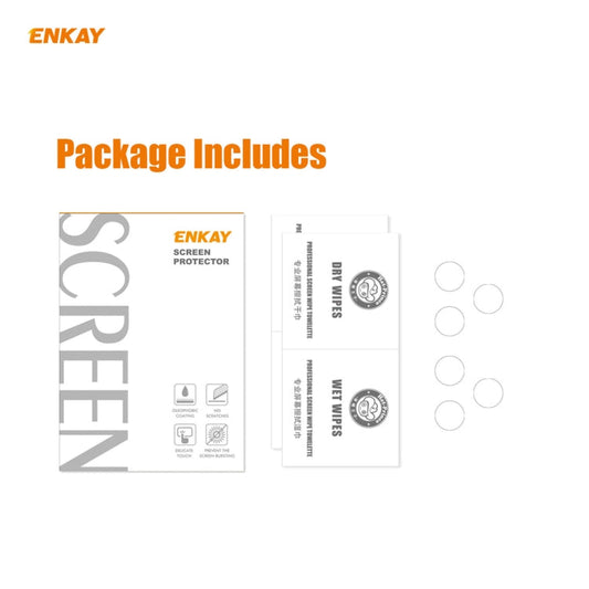 Frendorf | 2 Set für iPhone 12 Pro / 12 Pro Max ENKAY Hat-Prince 0,2 mm 9H 2,15D Rundkante Rückkamera Linse gehärtetes Glas Folie 3 Stück/Set