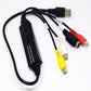 Frendorf | USB zu RCA Kabel 60+ Unterstützt Vista 64 / Win 7 / Win 8 / Win 10 / Mac OS