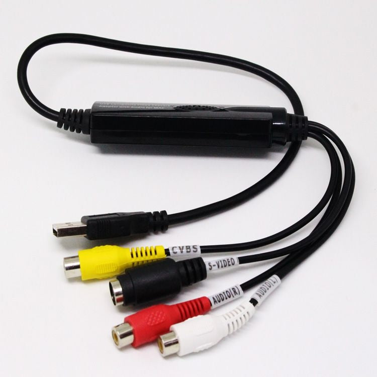 Frendorf | USB zu RCA Kabel 60+ Unterstützt Vista 64 / Win 7 / Win 8 / Win 10 / Mac OS