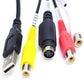 Frendorf | USB zu RCA Kabel 60+ Unterstützt Vista 64 / Win 7 / Win 8 / Win 10 / Mac OS