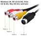 Frendorf | USB zu RCA Kabel 60+ Unterstützt Vista 64 / Win 7 / Win 8 / Win 10 / Mac OS