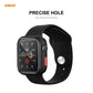 Frendorf | ENKAY Hat-prince Vollständige Abdeckung TPU-Hülle + Gehärtete Glas Schutz für Apple Watch Series 6 / 5 / 4 / SE 40mm (Schwarz)