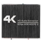 Frendorf | AY78V20 4K 60Hz HDMI 2.0 Audio Splitter 5.1 ARC HD-MI Audio Extractor HDCP 2.2 HDR10 Audio Converter 4K HD-MI Optical TOSLINK SPDIF