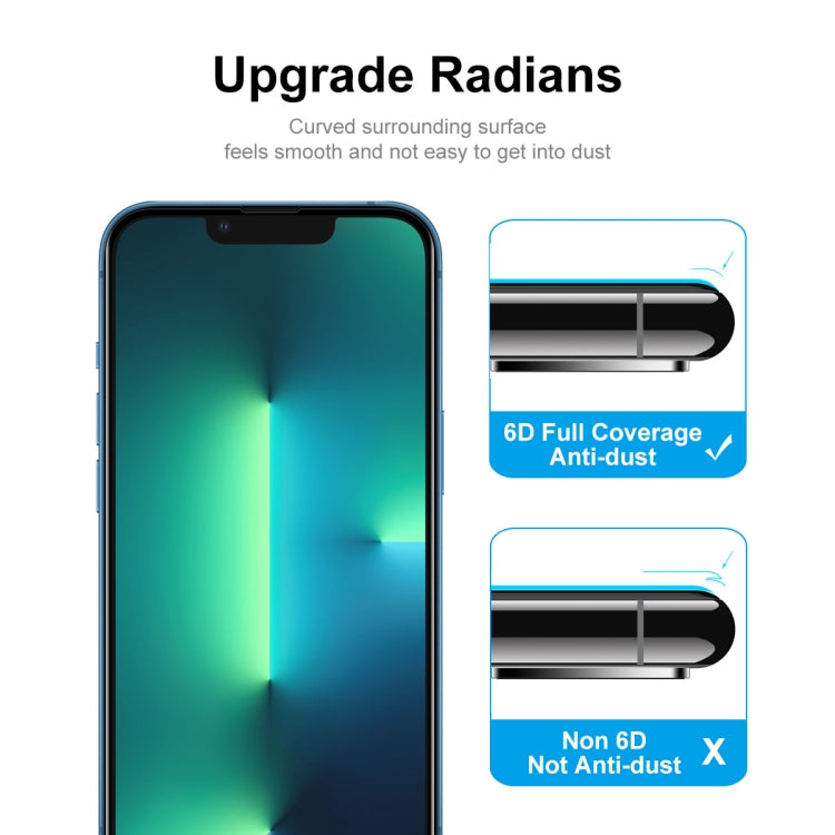 Frendorf | Für iPhone 13 / 13 Pro 1 Stück ENKAY Hat-Prince Vollkleber Gehärtetes Glas 6D Volle Abdeckung Kratzfest Schutzfolie