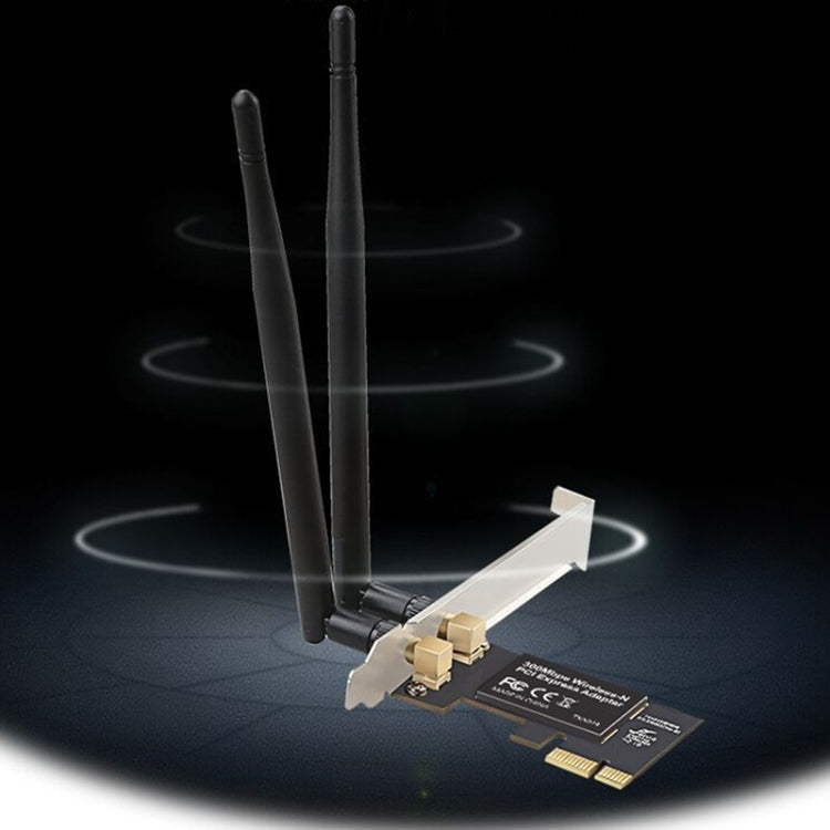 Frendorf | 300M Dual Frequency Wifi Empfänger Wireless PCI-E Netzwerk-Karte