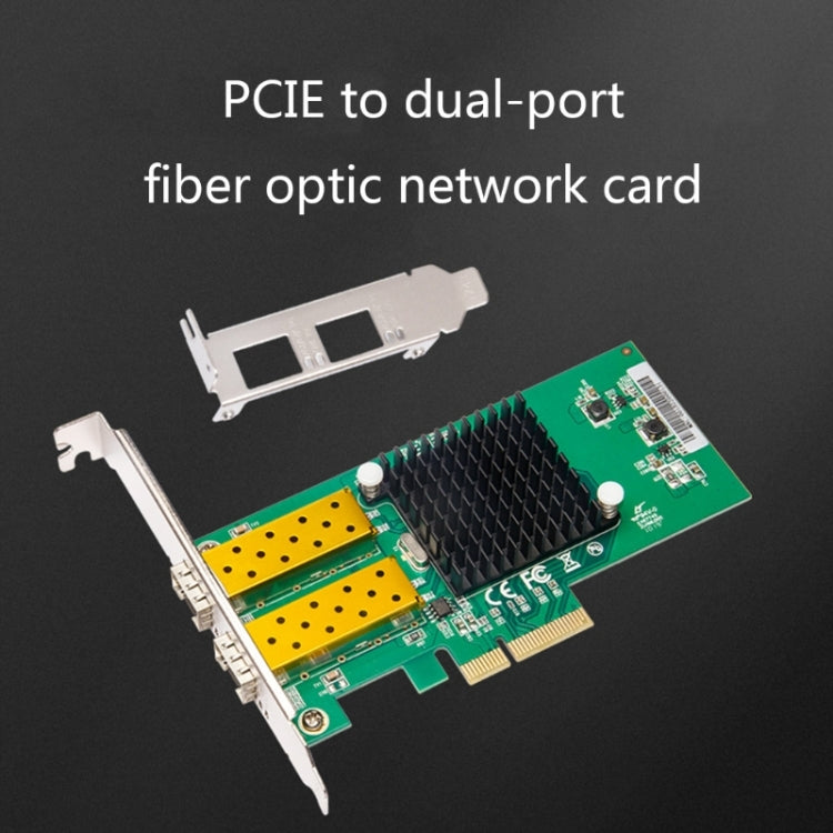 Frendorf | 1000Mbps Ethernet PCIE zu Dual Ports Glasfaser-Netzwerkkarte