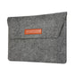 Frendorf | Filztaschen Laptop-Tasche Notebook-Schutzhülle für 13 Zoll (Schwarz)