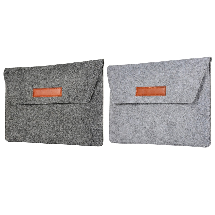 Frendorf | Filztaschen Laptop-Tasche Notebook-Schutzhülle für 13 Zoll (Schwarz)
