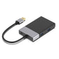 Frendorf | 6-in-1 USB 3.0 zu USB3.0 x 2+CF-Karte+TF-Karte+SD-Karte+XQD-Karte HUB-Adapter