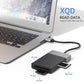 Frendorf | 6-in-1 USB 3.0 zu USB3.0 x 2+CF-Karte+TF-Karte+SD-Karte+XQD-Karte HUB-Adapter