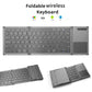 Frendorf | B066S Multifunktions Ultra-dünnes Mini Drahtlos Drei-Falt Bluetooth-Tastatur