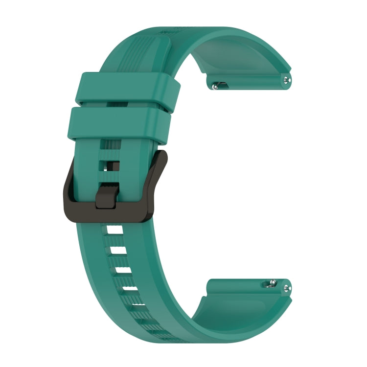 Frendorf | For Honor Watch GS3 22mm Vertikales Silikon-Uhrenarmband (Grün)