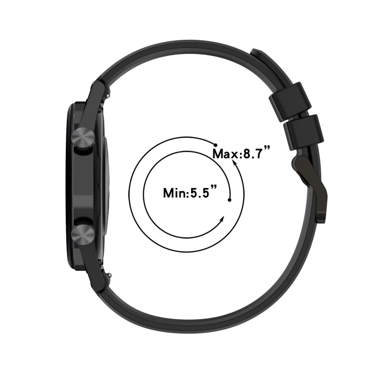 Frendorf | For Honor Watch GS3 22mm Vertikales Silikon-Uhrenarmband (Grün)