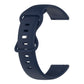 Frendorf | For Honor Watch ES 20mm Einfarbiges Silikon-Uhrenarmband (Navy Blau)