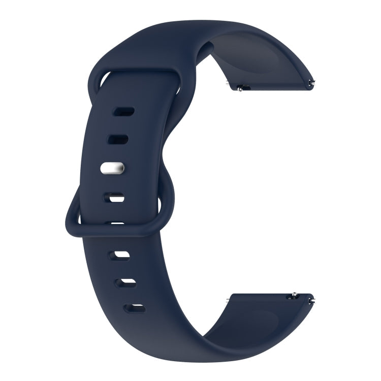 Frendorf | For Honor Watch ES 20mm Einfarbiges Silikon-Uhrenarmband (Navy Blau)