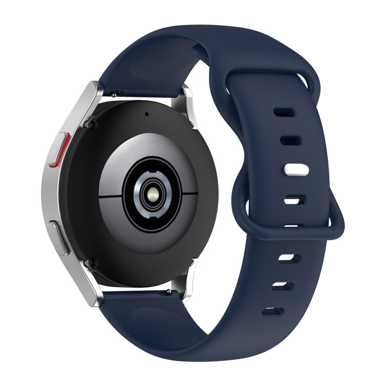 Frendorf | For Honor Watch ES 20mm Einfarbiges Silikon-Uhrenarmband (Navy Blau)