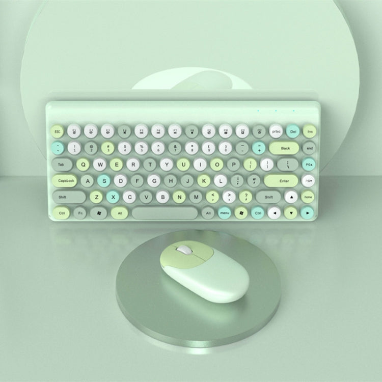 Frendorf | QW02 Wireless Tastatur Maus Set (Grün)