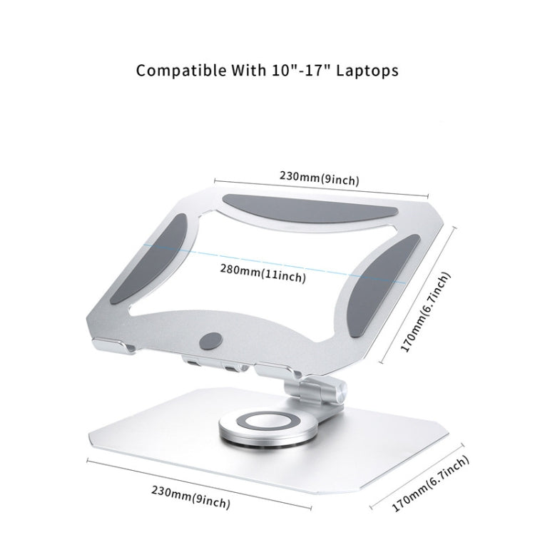 Frendorf | BONERUY L02 Laptop-Ständer 360 Grad drehbar dissipiert Wärme Aluminium Legierung Halter