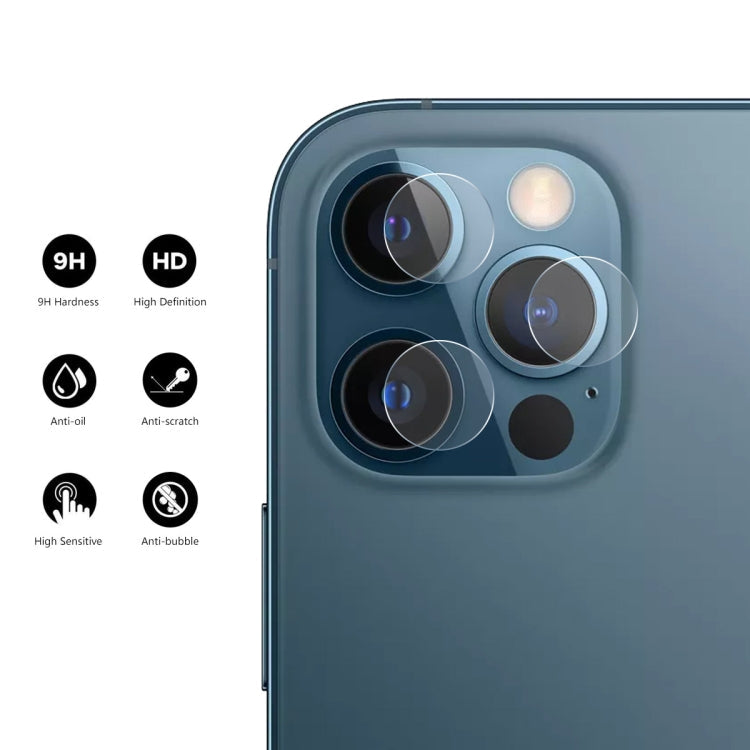 Frendorf | Für iPhone 14 Pro / 14 Pro Max 10 Set ENKAY 3 in 1 0,2mm 9H gehärtetes Glas Objektivfilm