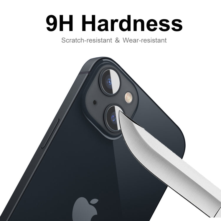 Frendorf | Für iPhone 14 / 14 Plus 1 Set ENKAY 2 in 1 0,2 mm 9H Gehärtetes Glas Objektivfolie