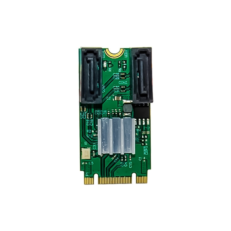 Frendorf | ST551 6Gbps PCIe B+M Schlüssel zu 2 Port SATA 3.0 Karte M.2 zu dual SATA Adapter